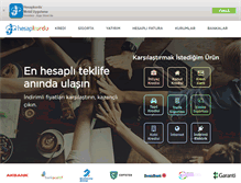 Tablet Screenshot of hesapkurdu.com